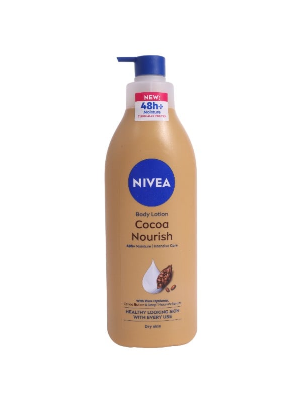 Nivea Cocoa Butter & Vitamin E Body Lotion Lightweight Fast-Absorbing 400 ml