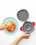 Skip Hop Zoo Waffle-Y Fun Pretend Play Set, Color-Change Waffle, 8 Pieces