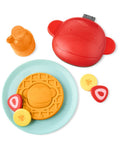 Skip Hop Zoo Waffle-Y Fun Pretend Play Set, Color-Change Waffle, 8 Pieces