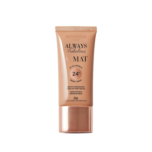 Bourjois Air Mat Foundation Matte Finish Zinc Extract Golden Sun 06