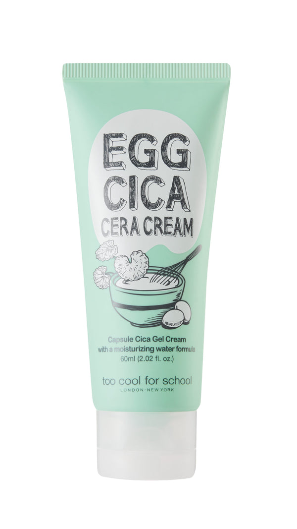 Too Cool For School Egg Cica Cera Cream Gel with Egg Extract, Cica and Ceramide