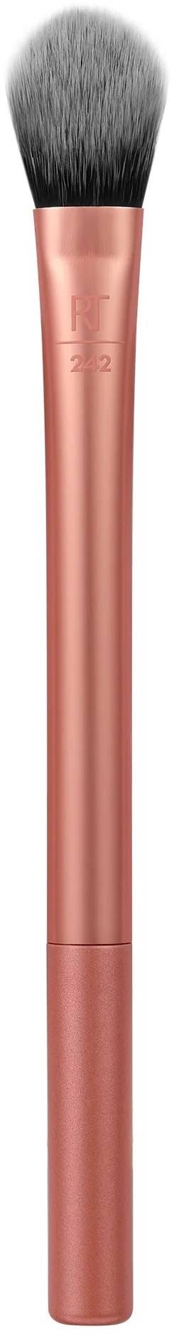Real Techniques Brightening Concealer Makeup Brush Kitten-Paw Shape UltraPlush Synthetic Bristles 1 pc