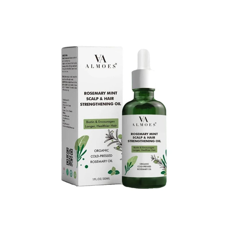 Almoes Rosemary Mint Scalp & Hair Strengthening Oil Biotin 30 ml