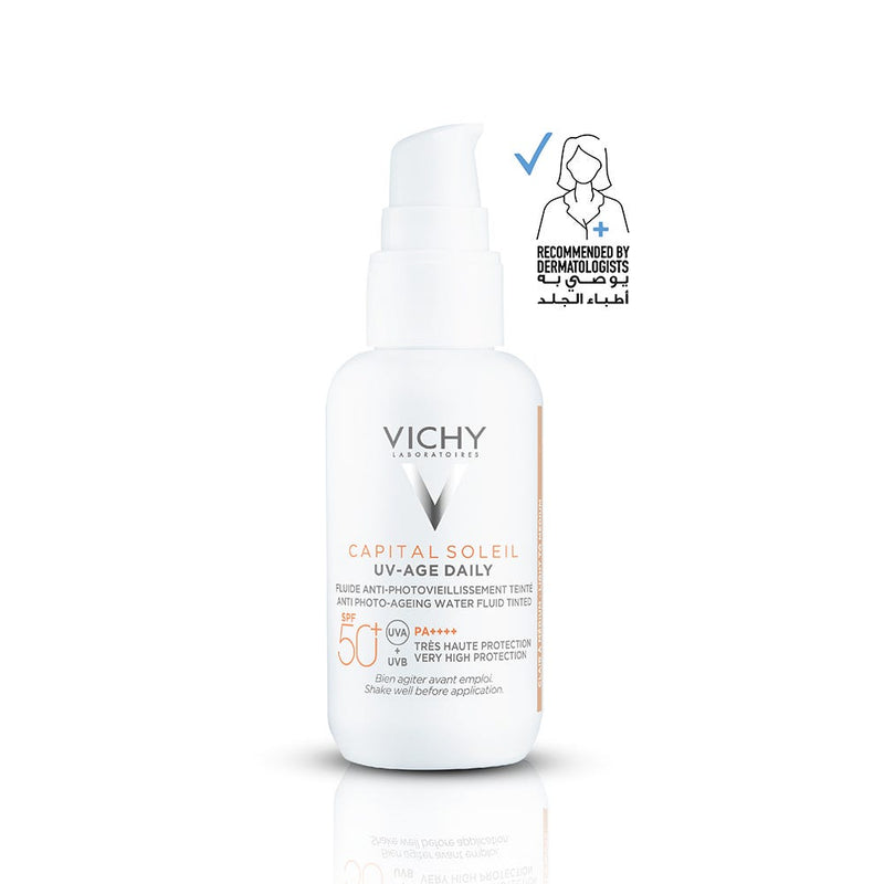 Vichy Capital Soleil UV-Age Tinted Fluid SPF 50+ Niacinamide 40 ml