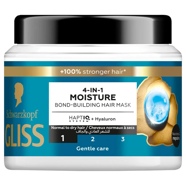 GLISS 4-In-1 Moisture Bond-Building Hair Mask for Normal to Dry Hair 400 ml