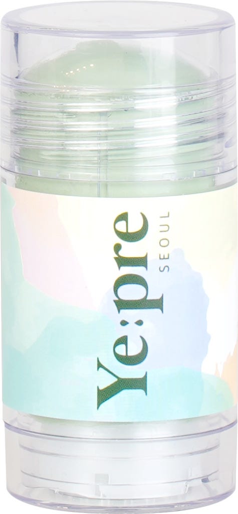 Yepre Green Tea Lifting Mud Stick Face Mask, Purifying 40g