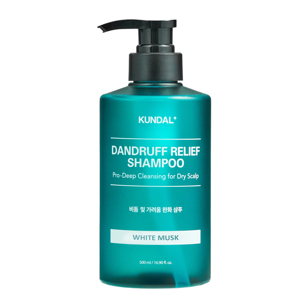 Kundal Dandruff Relief Shampoo White Musk Scent 500 ml