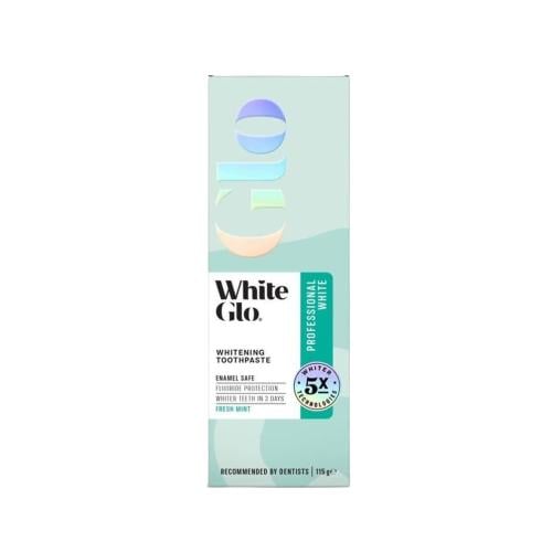 White Glow Professional Brightening Toothpaste Fluoride Deep Cleaning 115g