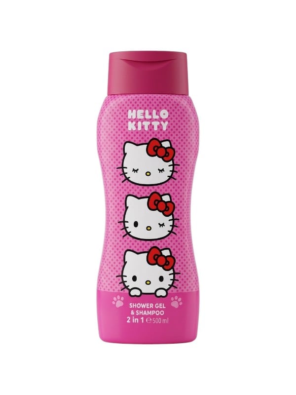 Hello Kitty 2-in-1 Shampoo & Shower Gel for Kids Gentle Cleansing 500 ml