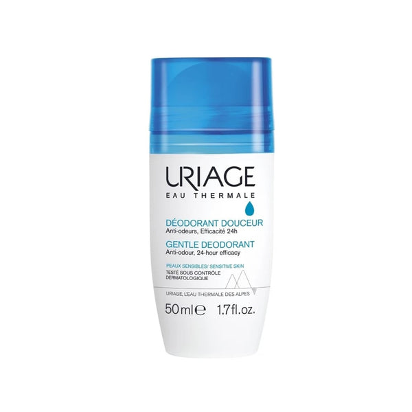 Uriage Deodorant Douceur Roll-On Gentle Alcohol-Free Sensitive Skin Deodorant
