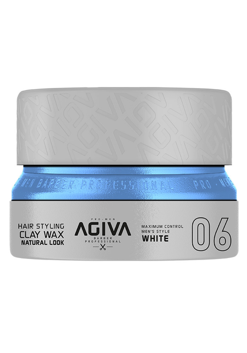 AGIVA 06 Natural Look Hair Styling Wax Matte Finish Strong Flexible Hold 155 ml