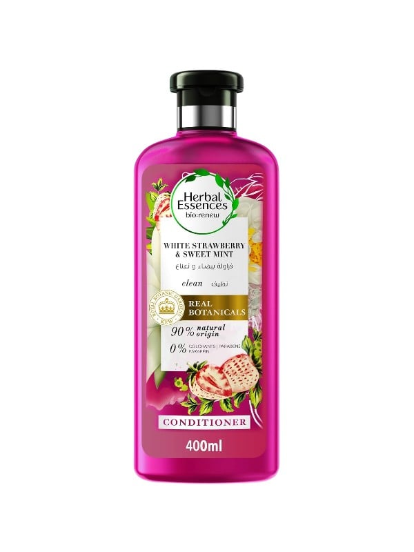Herbal Essences White Strawberry & Sweet Mint Conditioner Moisturizing Formula 400 ml