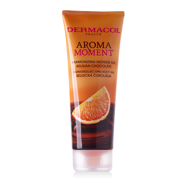 Dermacol Aroma Moment Shower Gel Chocolate Orange Fragrance Glycerin 250 ml
