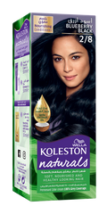 Wella Koleston Naturals Hair Color Cream Semi-Kit Nourishing Serum Blueberry Black 2/8