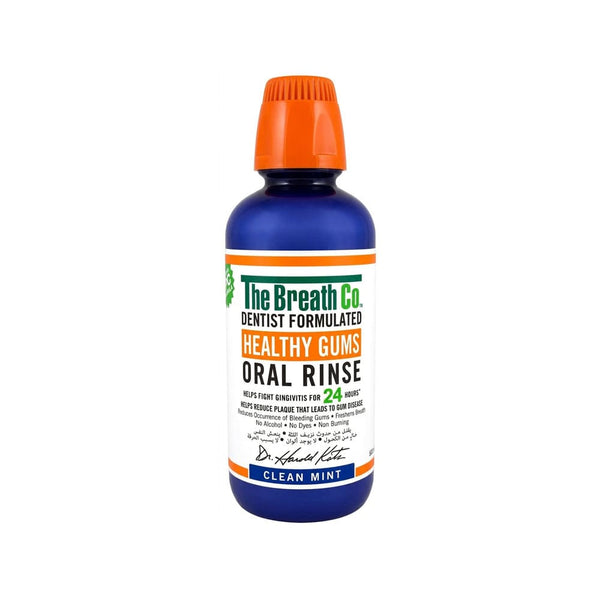 The Breath Co. Healthy Gums Cleansing Mint Mouthwash 500ml