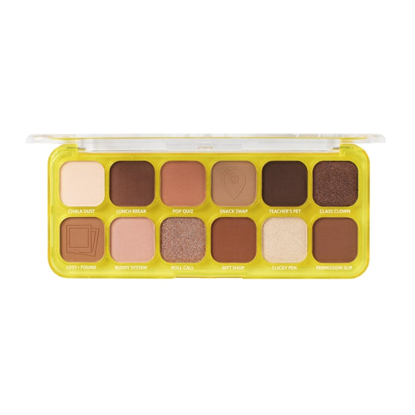 Eyeshadow Palette Troublemaker Field Trip Pressed Formula Buildable Pigment