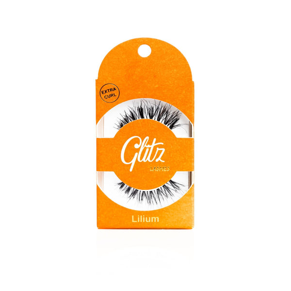 Glitz Natural Eyelashes Lilium Reusable Horsehair False Lashes