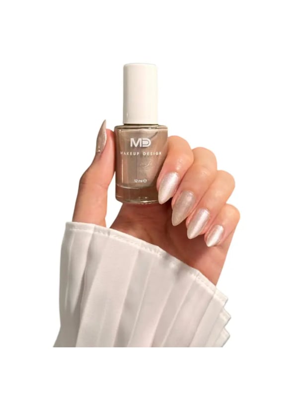 MD Long Lasting Nail Polish Glossy Finish, Chip-Resistant Formula, Shade N407, 12ml