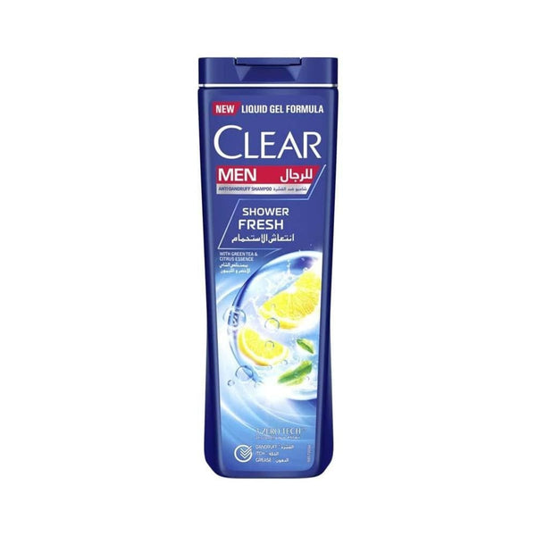 Clear Men Anti-Dandruff Shower Fresh Shampoo Green Tea Citrus Liquid Gel