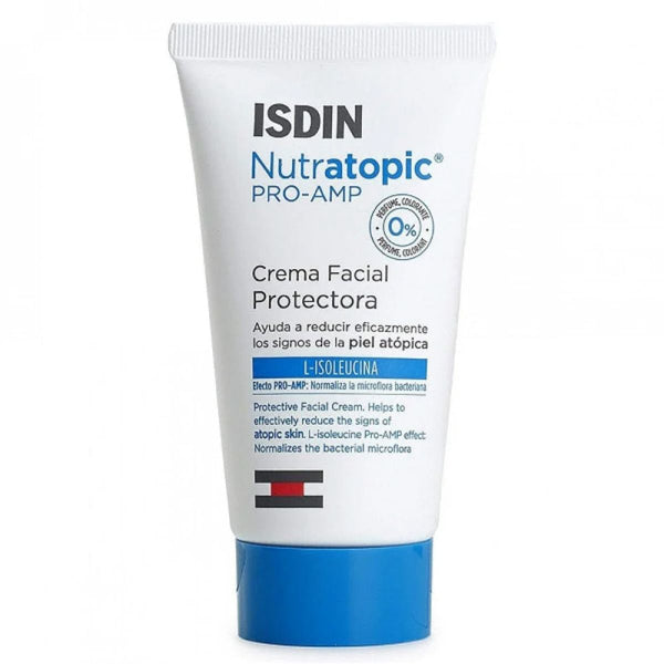 ISDIN Nutratopic Pro-Amp Facial Cream Moisturizing Barrier Care for Atopic-Prone Skin 50 ml