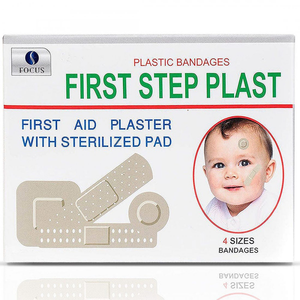 First Step Adhesive Body Patches, Four-Size Comfort Design
