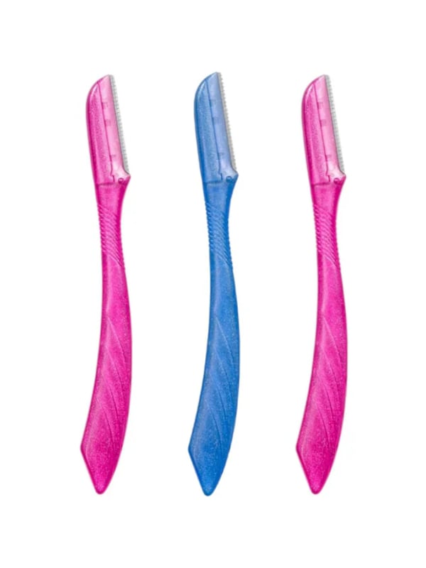 Schick Intuition Touch-Up Face Razors Dermaplaning Tools with Micro-Guards, 3 Pieces