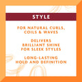Cantu Shea Butter Custard Cream for Natural Hair, Curl Defining and Shine, 340g
