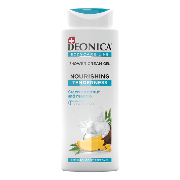 Deonica Nourishing Tenderness Shower Cream Gel Coconut Mango 250 ml
