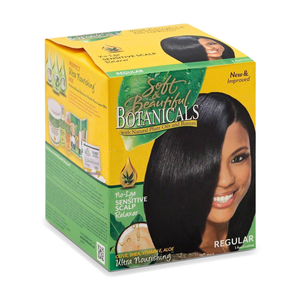 Soft&Beautiful Botanicals No-Lye Hair Relaxing Cream Regular Aloe