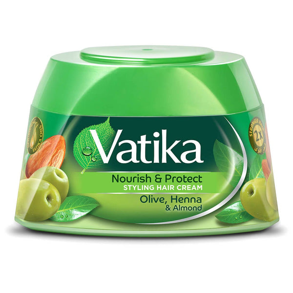 Dabur Vatika Hair Cream Regular Henna Almond & Aloe 140 ml