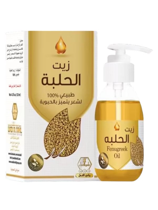Wadi Al Nahil Fenugreek Hair Care Oil Scalp Massage Formula 125ml