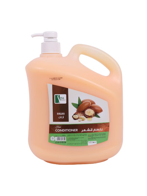 Spa System Argan Hair Conditioner, Salon Formula, 4.2 L