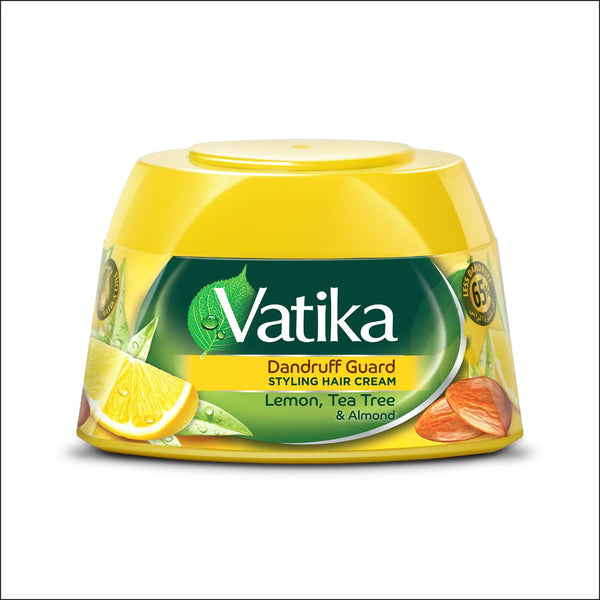 Dabur Vatika Hair Cream Styling Formula Lemon Tea Tree & Almond 140 ml