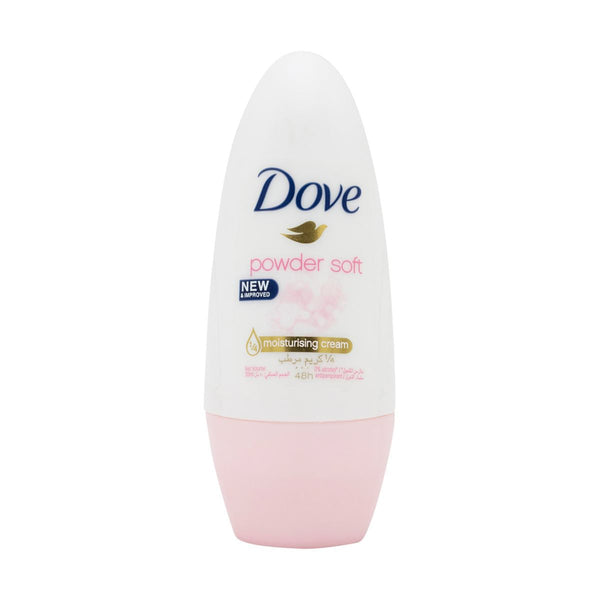 Dove Powder Soft Antiperspirant Roll-On Deodorant, Floral, 50 ml