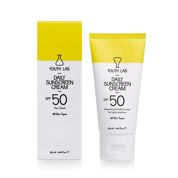 Youth Lab Daily Non-Tinted SPF 50 Sunscreen Cream UVA/UVB 50ml