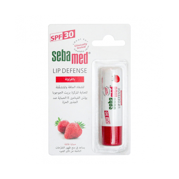Sebamed Strawberry Lip Balm SPF 30 Moisturizing UV Protection 4.8 ml