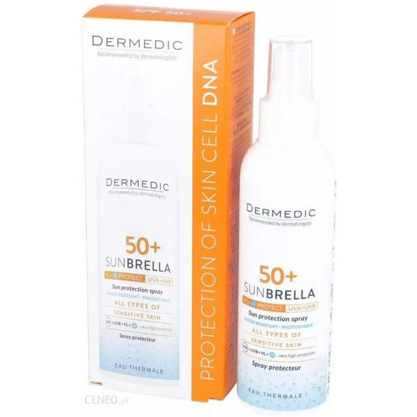 Dermedic Sunbrella Protective Spray SPF 50+ Water-Resistant Photostable Formula 150 ml