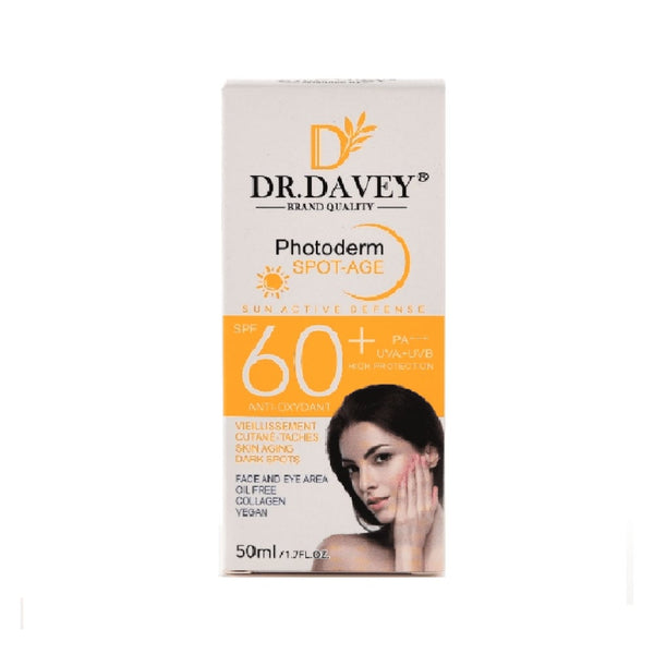 Dr. Davey Photoderm Spot-Age Sunscreen Cream SPF 60 Antioxidant 50 ml