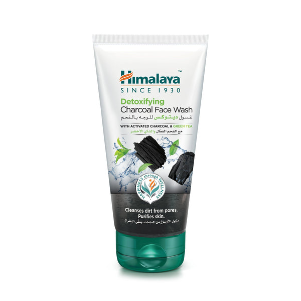 Himalaya Detox Charcoal Facial Wash Purifying Gel Activated Charcoal 150ml