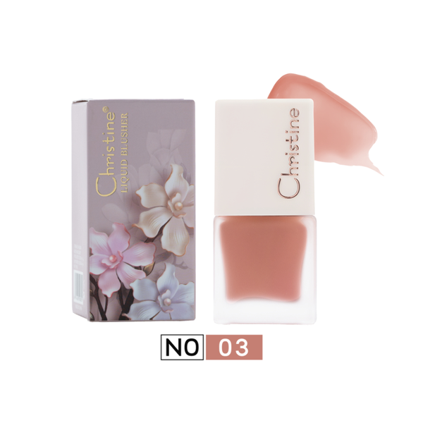 Christine Princess Creamy Liquid Blush 03 Natural Radiant Finish