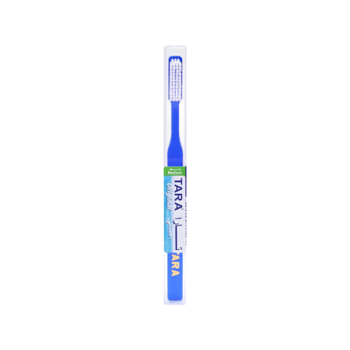Tara Original Medium-Soft Toothbrush, Comfortable Handle, Assorted Colors
