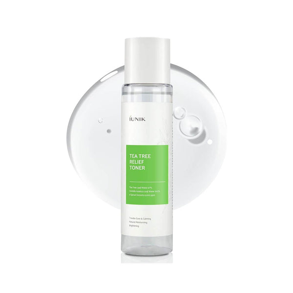 iUNIK Tea Tree Relief Toner, Hydrating Centella Formula, 200 ml