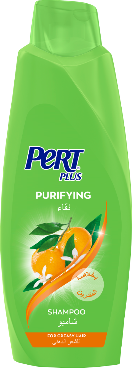 Pert Plus Purifying Shampoo Mandarin and Herb Extracts for Oily Hair