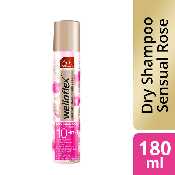 Wella Wellaflex Dry Shampoo Sensual Rose 180 ml