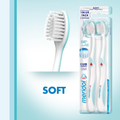 Meridol Soft 1+1 Economy Gum Protection Toothbrush Pack for Sensitive Gums