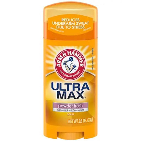 Arm & Hammer UMAX Deodorant Powder Fresh Solid Baking Soda 2.6 oz
