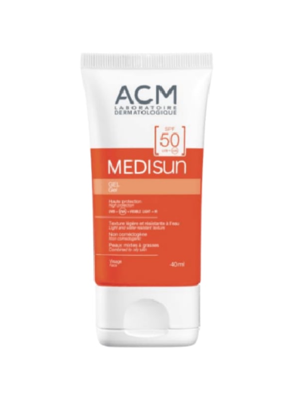 ACM Medisun Sunscreen Gel SPF 50+ Light Texture UVA/UVB Protection 40 ml