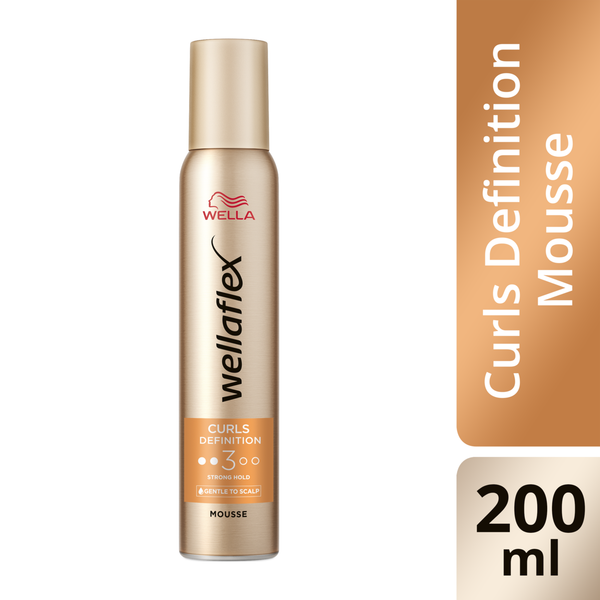 Wella Wellaflex Curls & Waves Strong Hold Mousse FlexCurl Formula 200 ml