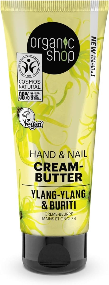 Organic Shop Hand & Nail Cream Ylang Ylang and Burity