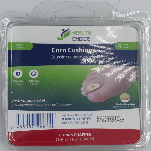 Health Choice Foam Corn Cushions